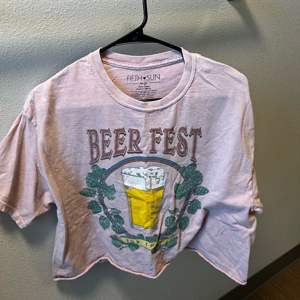 Cropped tee